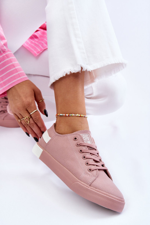 Moteriški žemi sportbačiai Big Star LL274040 Pink
