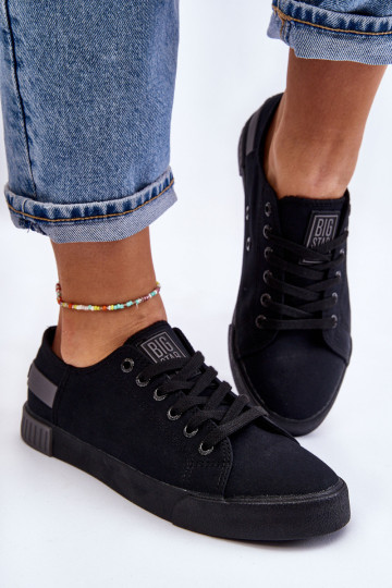 Moteriški žemi sportbačiai Big Star LL274038 juodi