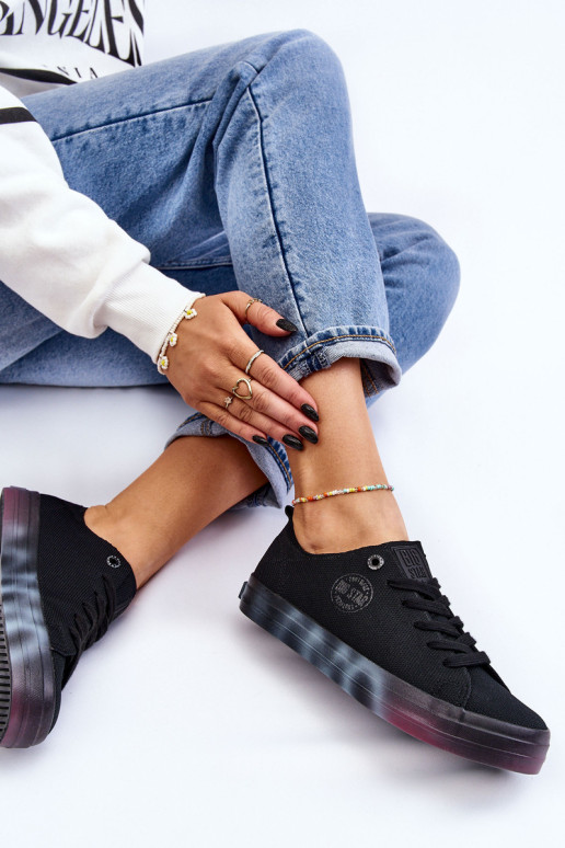 Moteriški sportbačiai su spalvinga platforma...