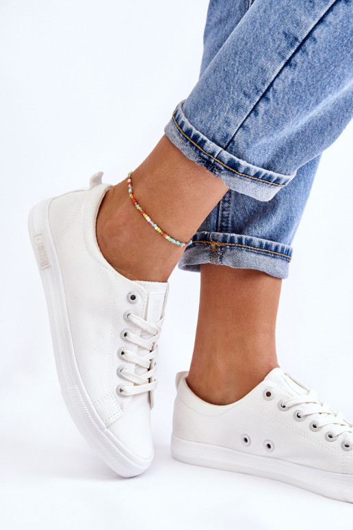 Moteriški žemi sportbačiai Big Star LL274058 balti