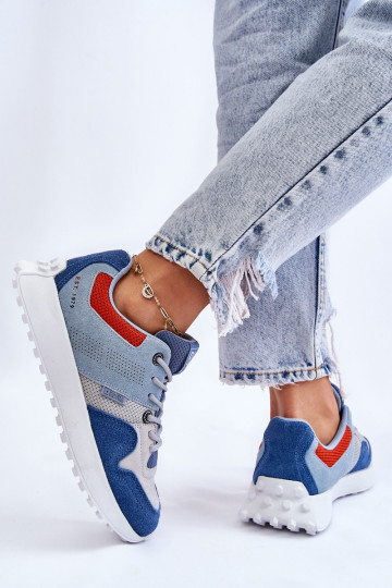 Moteriški sportbačiai Big Star LL274421 Mėlyni