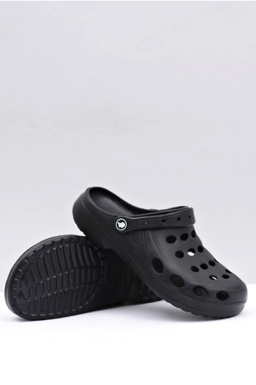 Vyriškos basutės, šlepetės, juodos languotos