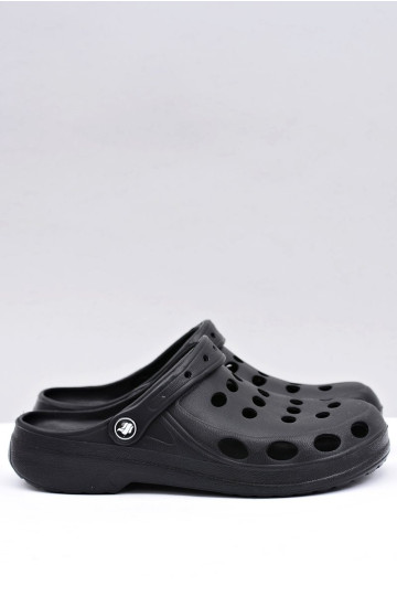 Vyriškos basutės, šlepetės, juodos languotos 2