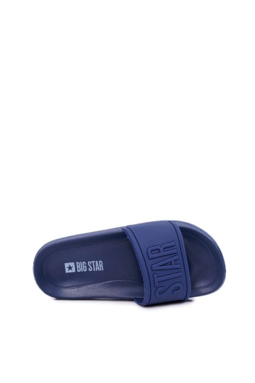 Big Star vaikiški šlepetės tamsiai mėlynos spalvos DD374155
