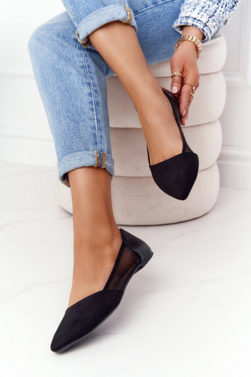 Tinklinės smailiosios balerinos Juoda Melania 2