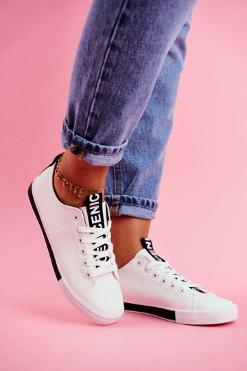 Moteriški sportbačiai, klasikiniai juodi Ville