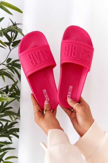 Moteriškos šlepetės Big Star HH274A039 Fuksija