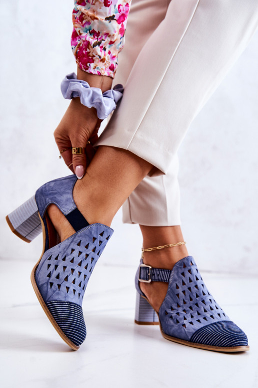 Moteriški odiniai ažūriniai batai Maciejka...