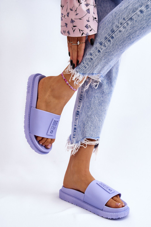 Moteriškos šlepetės Big Star LL274431 Šviesiai...