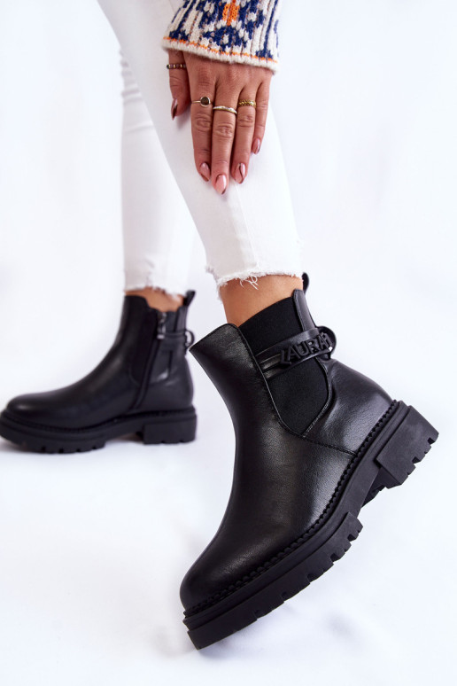 Moteriški batai La.Fi 250005B-PU Juodi