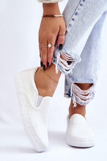 Moteriški sportbačiai Big Star LL274389 balti