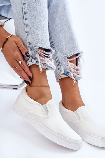 Moteriški sportbačiai Big Star LL274389 balti