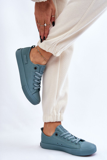 Moteriški klasikiniai žemi sportbačiai Big Star LL274019 žalia