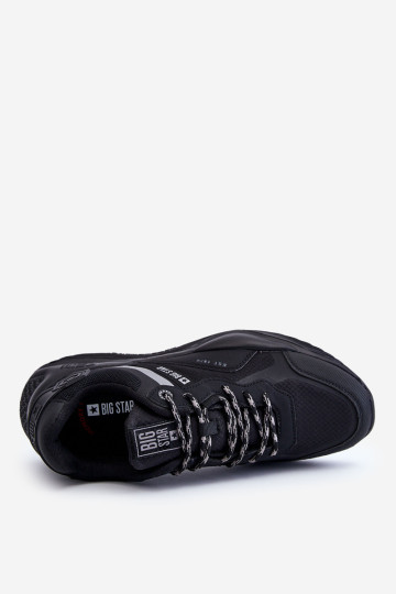 Vyriški lengvi sportbačiai su Memory Foam System Big Star LL174150 juodi