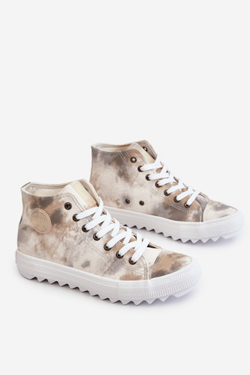 Moteriški sportbačiai High Big Star LL274047 Baltos ir...