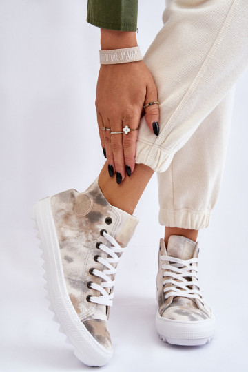 Moteriški sportbačiai High Big Star LL274047 Baltos ir... 2