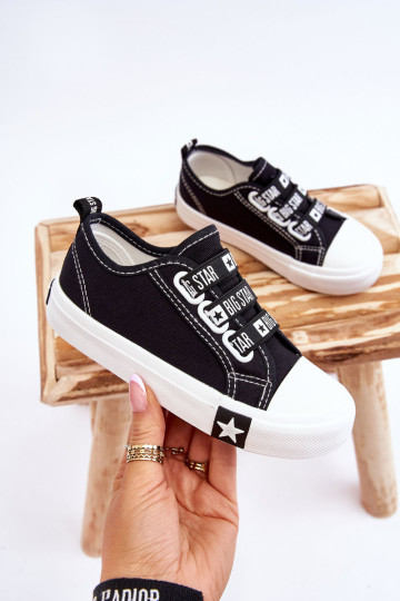 Vaikiški sportbačiai Big Star LL374006 Juodi