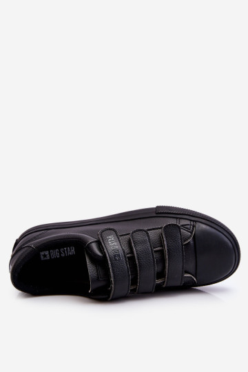 Klasikiniai Velcro sportbačiai Big Star LL274A206 Juodi 2