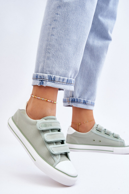 Klasikiniai Velcro audinio sportbačiai Big Star...