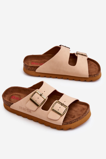 Klasikinės moteriškos didelės žvaigždės šlepetės LL274478... 2