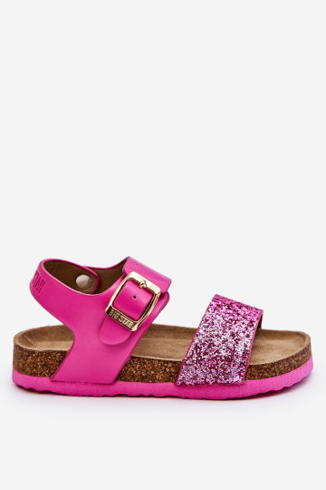 Eko odos vaikiški sandalai Big Star LL374135 Rožinė
