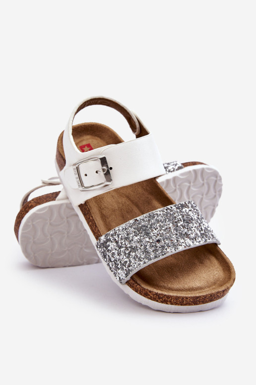 Eko odos vaikiški sandalai Big Star LL374133 balti