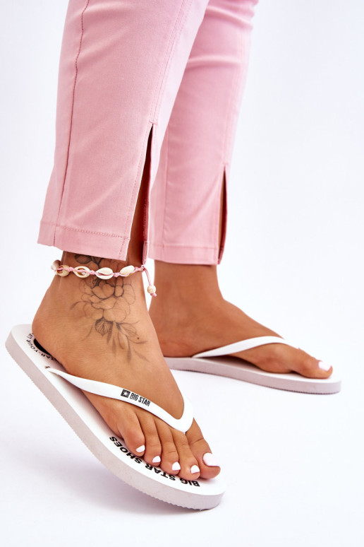 Patogūs Big Star Flip Flops LL274795 balti