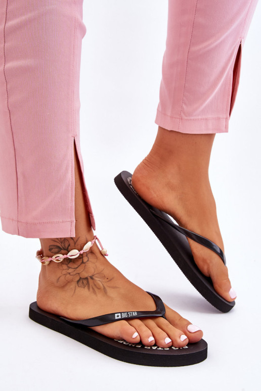 Patogūs Big Star Flip Flops LL274800 juodi
