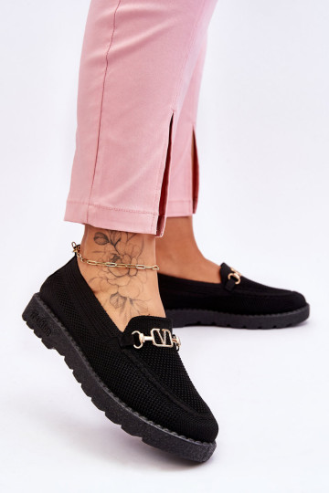 Moteriški sportbačiai su puošmena Juoda Alena 2