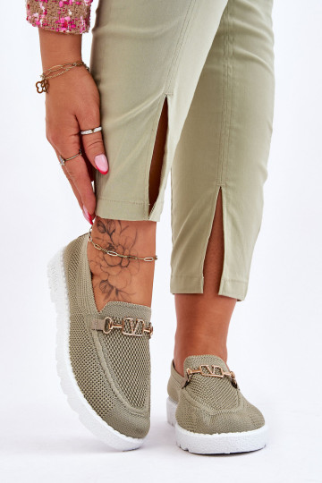 Moteriški sportbačiai su puošmena Green Alena