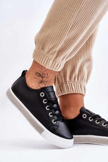 Moteriški žemi sportbačiai su Jets Juodos ir baltos spalvos Demira