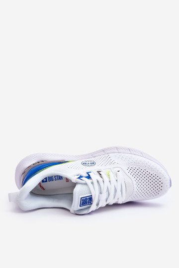 Vyriški patogūs sportbačiai su Memory Foam Big Star LL174102 balti