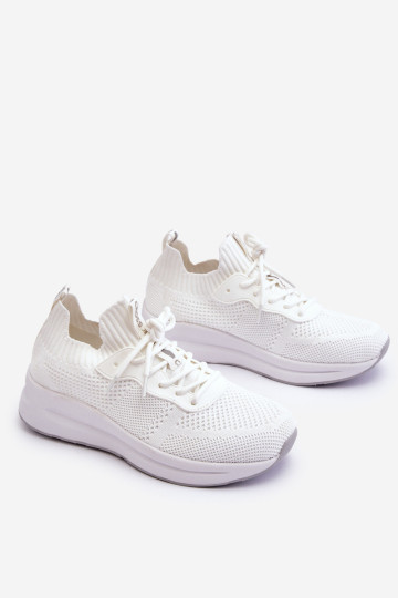 Moteriški Cross Jeans Slip-on sportbačiai LL2R4031C balti 2