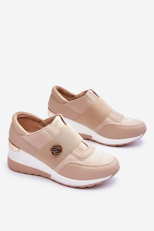 Moteriški sportiniai bateliai smėlio spalvos Jonas