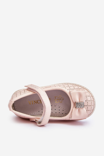 Vaikiškos balerinos su lipnia juostele Pink Halle 2