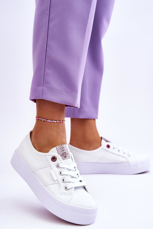 Moteriški sportbačiai Cross Jeans LL2R4040 balti