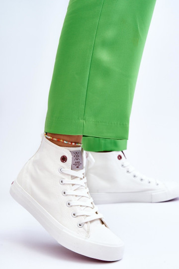 Moteriški klasikiniai aukšti sportbačiai Cross Jeans... 2