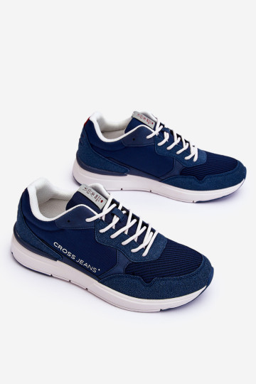 Vyriški sportiniai bateliai Cross Jeans LL1R4051 Tamsiai mėlyni