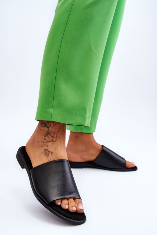 Moteriškos s šlepetės juodos Cerise