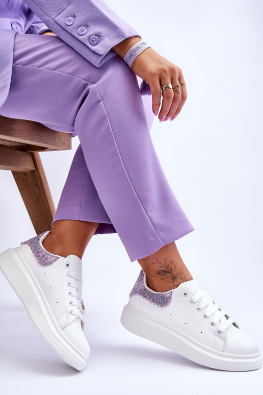 Moteriški sportiniai batai su dekoratyviniu...