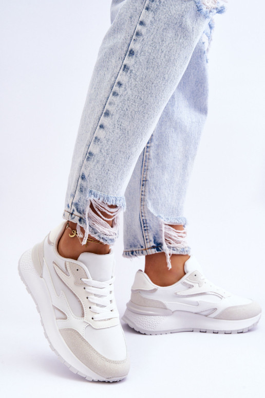 Moteriški sportiniai bateliai su platforma...