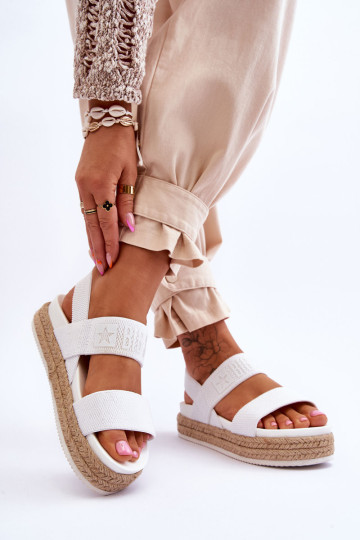 Moteriški sandalai Big Star LL274857 balti 2