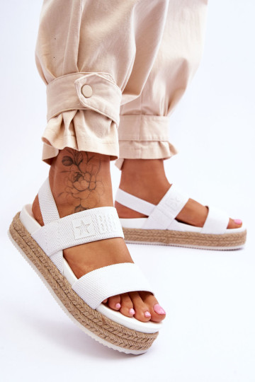 Moteriški sandalai Big Star LL274857 balti