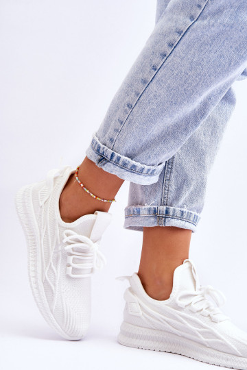 Moteriški sportbačiai Big Star LL274712 balti