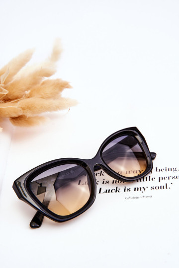 Moteriški akiniai nuo saulės su užrašu M2404 juodos...