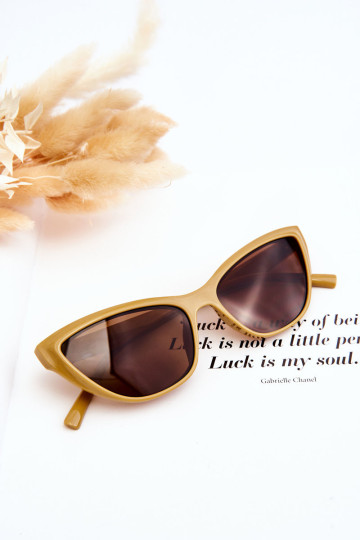 Madingi kačių akių akiniai nuo saulės V090169 Tamsiai...