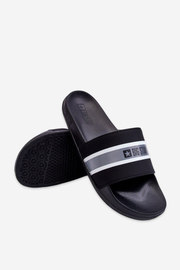 Guminės šlepetės Big Star JJ274A263 juodos 2