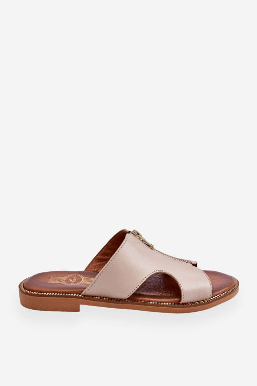 Moteriškos šlepetės su dekoratyviniu...