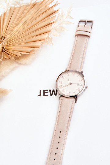 Moteriškas laikrodis su analoginiu dirželiu ERNEST...