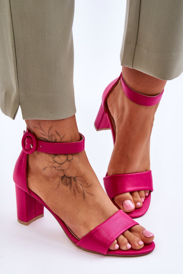 Moteriški sandalai ant kulno Fuchsia Lexi 2